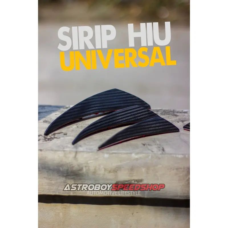 SIRIP SPOILER FAIRING HIU UNIVERSAL CBR 150R CBR 250RR R15V3 GSX 150R 1