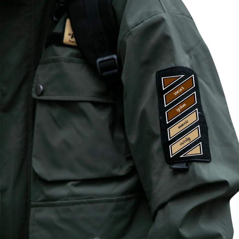 Jaket Parka Civir War Two Mat Taslan Waterproof Outdoor Pria Dewasa Nyaman Panjang Keren Kekinian 8