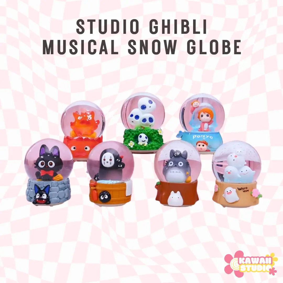 Studio Ghibli Musical Snow Globe - Lighted