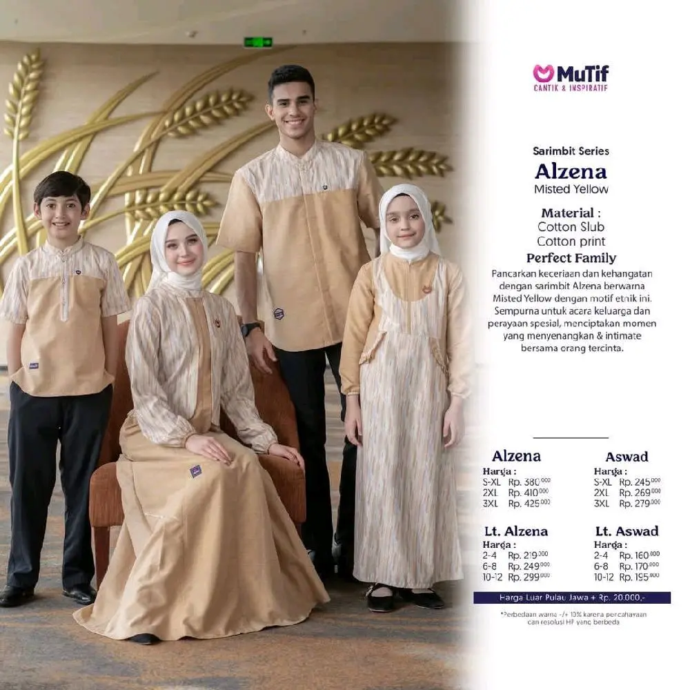 NEW ARRIVAL SARIMBIT MUTIF 2025 SERIES ALZENA & ASWAD