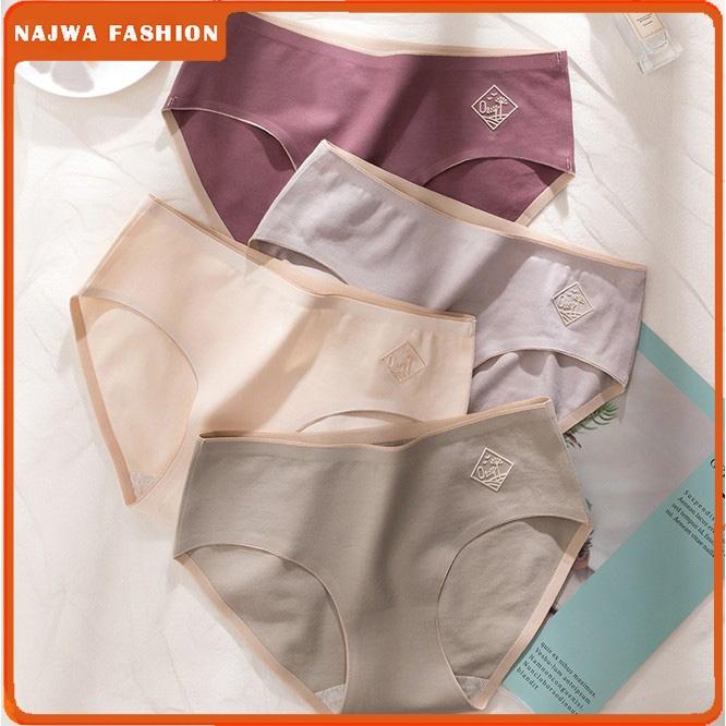 Product Introduction of SF - Celana Dalam Hamil Jumbo Bahan Katun Briefs Elastis Seamless Low Waist 3905 0