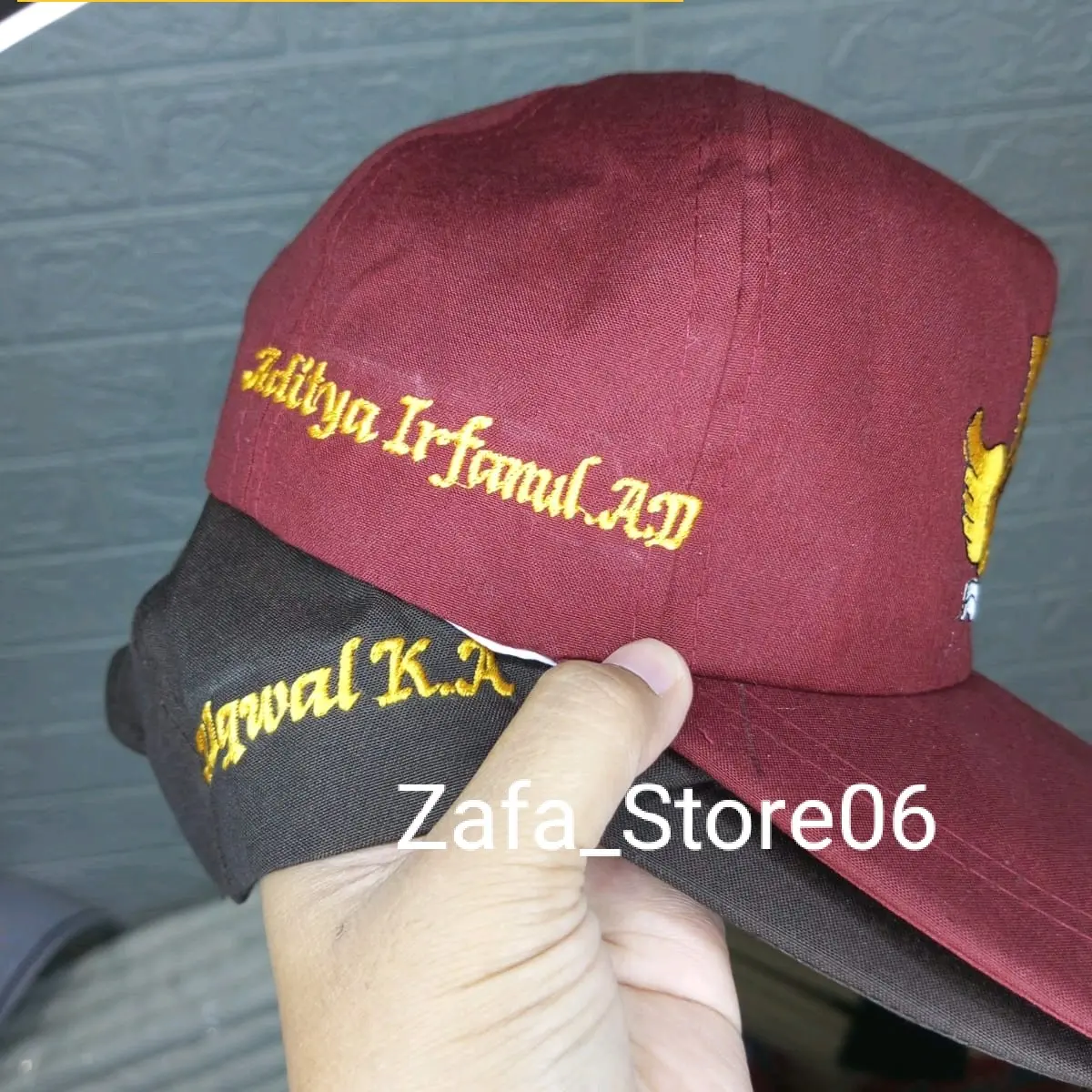 TOPI SEKOLAH SD/SMP/SMA/PRAMUKA CUSTOM BORDIR
