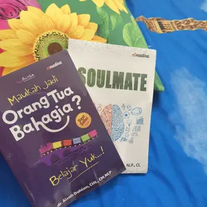 Paket 2 buku Novel Maukah jadi Orang Tua Bahagia + Soulmate _ dr aisah