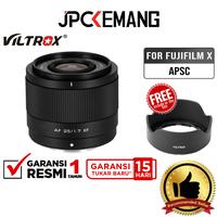 Gambar Viltrox AF 25mm f1.7 Air for Fujifilm X APSC Lens Viltrox 25 mm f/1.7 Fuji Lensa Garansi Resmi - Standard Package dari JPC Kemang Kota Administrasi Jakarta Selatan 1 Tokopedia