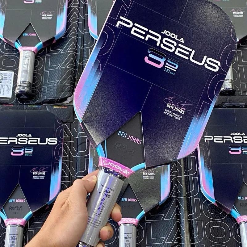 Vợt Pickleball Joola perseus gen 3 check NFC full carbon siêu nhám tặng quấn cán