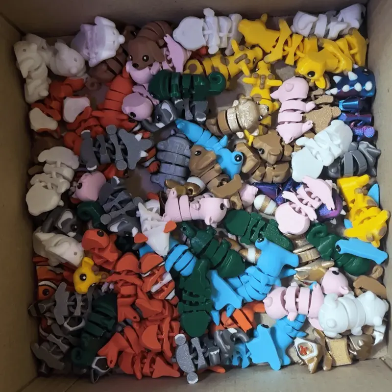 [ingiday - In 3D] Túi Mù BlindBox Động Vật Flexi - Móc Khóa Ngẫu Nhiên - Sẽ Có Cập Nhật Thêm Nhiều Nhân Vật Nữa! 1