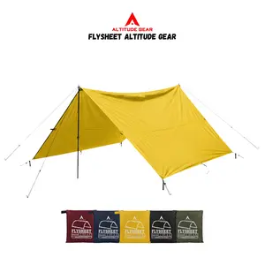 Flysheet Altitude Gear Multifungsi Tahan Air dan Angin - Pelindung Tenda dan Shelter