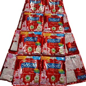 sosoft detergen 32 pcs  pembersih cucian + pengharum Pewangi