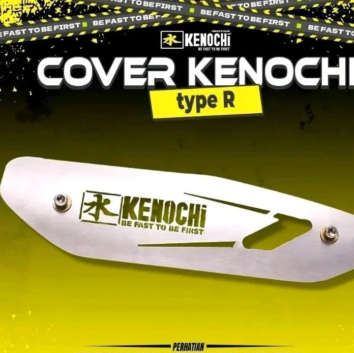 KNALPOT STANDAR RACING KENOCHI TYPE NEW K SERIES BLACK MIO BEAT SCOOPY GENIO MIO-J MIO-M3 XEON-RC VARIO SPIN 1