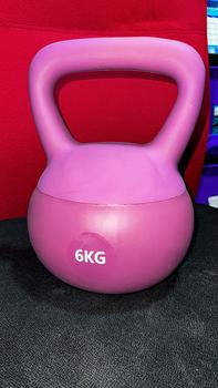 Product Review of Premium Soft Kettlebell Weights, Strength Training Kettlebells for Women's Fitness Equipment Conditioning, Strength kettle  dumbbell kettlebell  swing from 💋**💜 1