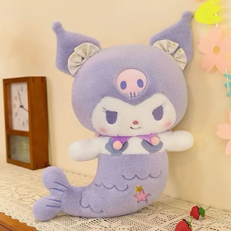 Boneka Duyung Sanrio Kuromi Melody Ukuran -+40cm Bahan Yelvo Halus Berstandar SNI 0