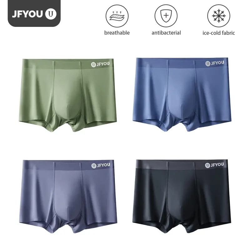 JFYOU 4 PCS Celana Dalam Pria Boxer Classic 0
