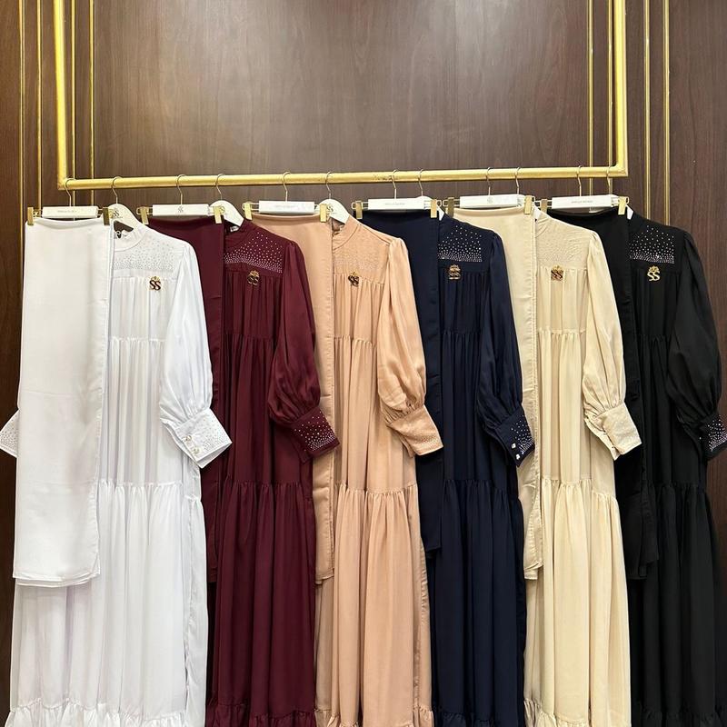 Set dress hijab shella saukia Ld 140 pb 142 kode 06-181 0