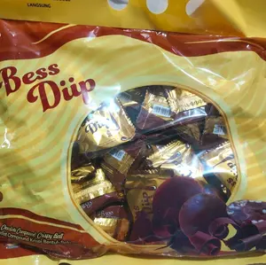 BESS DIPP CHOCO CHOKLAT CRISPY BALL BAG ISI 40PCS.7GRAM