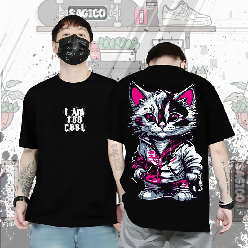 Baju Kaos Tshirt Distro Pria Cowok Lengan Pendek Hitam Sablon Lengan Motif Kucing Kata Keren Trendy Lokal Katun Combed Lembut Cod Sagico Baju Kaos Tshirt Distro Pria Cowok Lengan Pendek Hitam Sablon Lengan Motif Kucing Kata Keren Trendy Lokal Katun Combed Lembut Cod Sagico