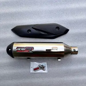 SLINCER STANDAR RACING AEROMAX MUFFLER ORIGINAL INLET 50mm UNIVERSAL