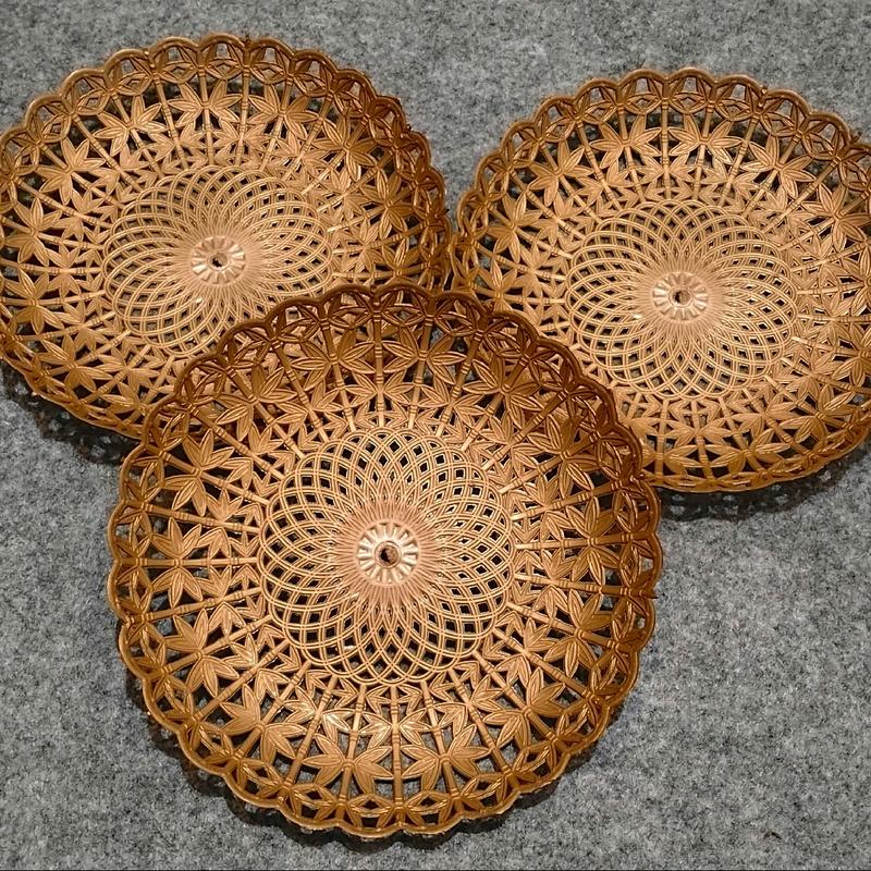 Piring Saji Plastik dengan Motif Bunga untuk Dapur - Kitchenware 2