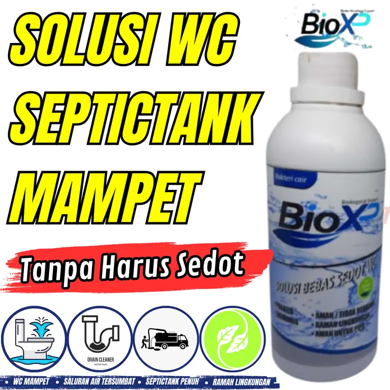 Formula Pengurai Penghancur Tinja Dan Lemak / Penguras WC Mampet 7