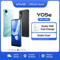 Gambar [NEW LAUNCH] vivo Y05e - Baterai Besar 5150 mAh, Tahan Banting Ekstrem, Tahan Hujan IP64, Desain Trendi, Layar Besar 6.74", OriginOS 6, 200% Audio Booster - 4+64, Hitam Semesta dari vivo Indonesia Kab. Tangerang 1 Tokopedia