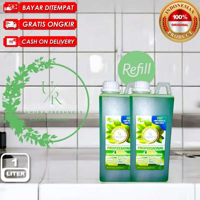 Sabun Cuci Piring 1 Liter - Formula Khusus untuk Bersihkan Peralatan dengan Mudah 0