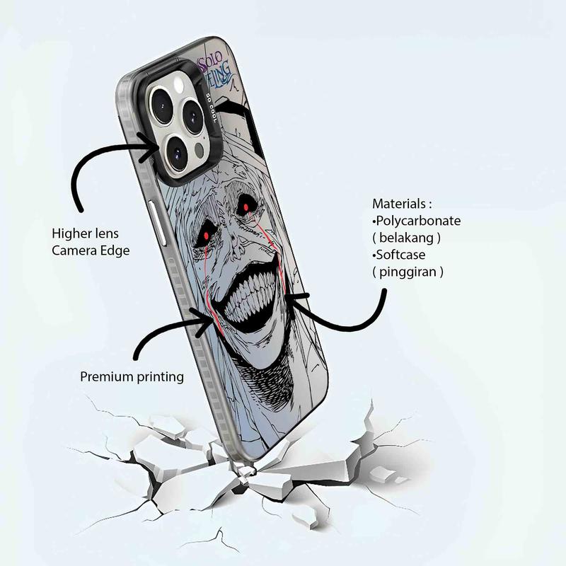 Product Introduction of Kesing Hp SOLO LEVELING Case IMD - Casing Tecn* Hologram Silikon Premium dengan Pelindung Kamera dan TPU Lembut - Handphone, Ponsel 1