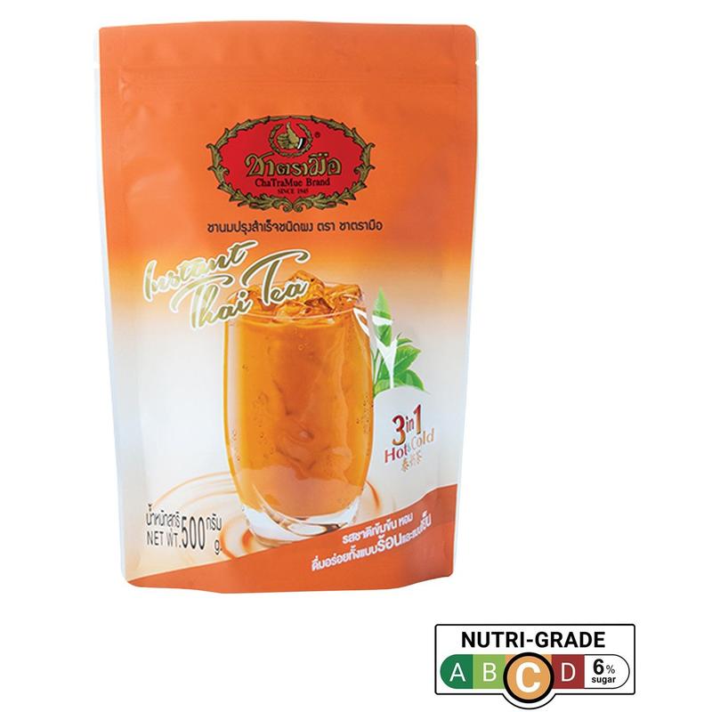 Cha Tra Mue 3 in 1 Instant Thai Milk Tea Green Milk Tea 0