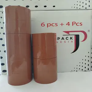 PAKET 10 PCS [ 6+4 ] - Lakban Coklat Ekonomis 45 x 90 yard - Jago Pack Indonesia