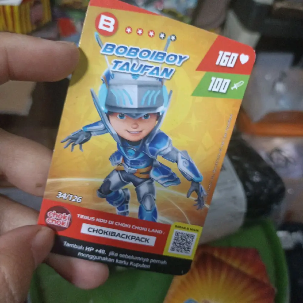 34/126 BoBoiBoy Taufan