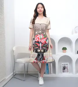 CUCI GUDANG READY STOCK DRESS JERSEY PART II MINI DAILY CASUAL WANITA / DRESS CASUAL WANITA BANYAK MOTIF GAMBAR