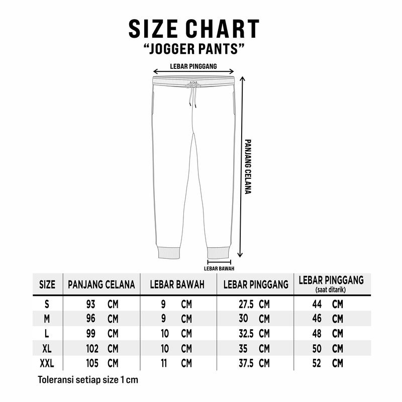 Aerostreet Jogger Long Pants Draco Hitam Celana Joger EBAAA 4