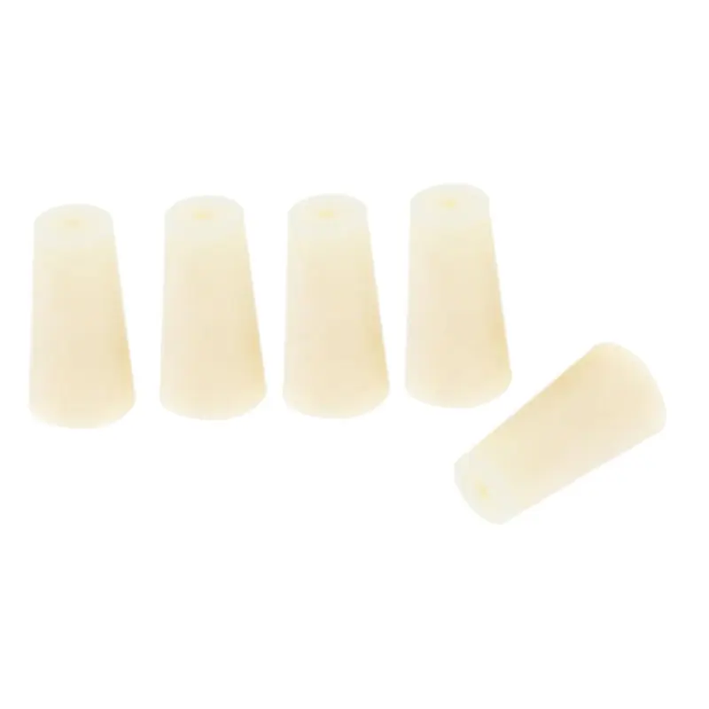 Phích Cắm Silicon Cho Phòng Thí Nghiệm Hóa Học, 5 Cái, Phích Cắm Con Dấu Cao Su, Nút Chặn 6