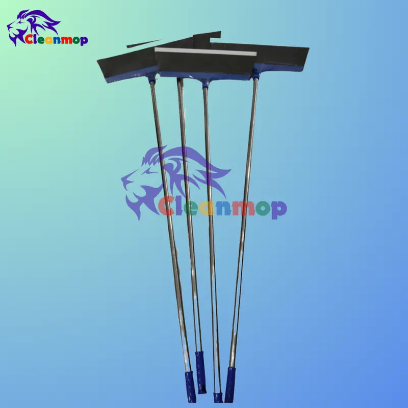 Cây gat nước công nghiệp, Cây đẩy nước, cán inox siêu bền Làm Sạch vat  dung gia dinh chổi  đẩy gạt nước cao su 7