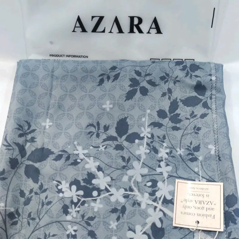 segi empat azara motif bisa buat seragam Jilbab 2