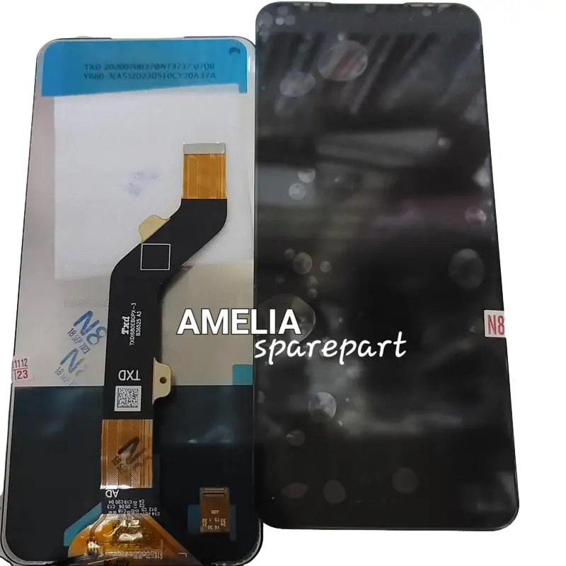LCD INF HOT 10 X682 FULLSET TOUCHSCREEN PREMIUM GLASS PRODUK 3