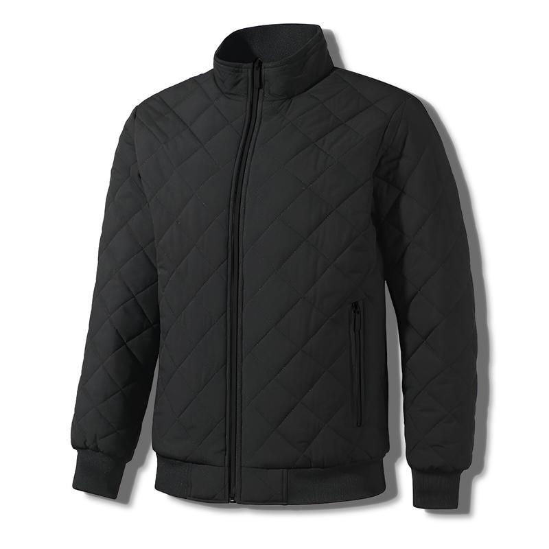 Áo Phao Nam Lót Lông Chần Trám Active Polyester Regular Fit Size M-3XL Giữ Nhiệt Tốt Vải Mềm Mịn Thoải Mái Lookaway Menswear