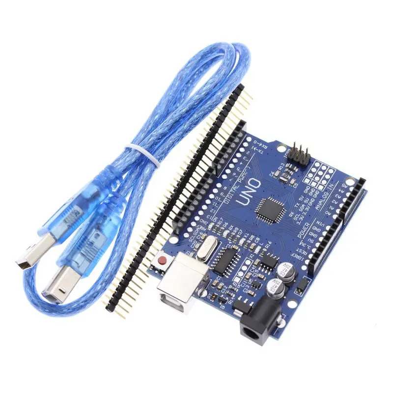 ARDUINO UNO R3 SMD CH340 ATMEGA328P PLUS USB & PIN HEADER 1