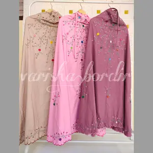 MUKENA ALUNA DEWASA JUMBO  BORDIR MANUAL