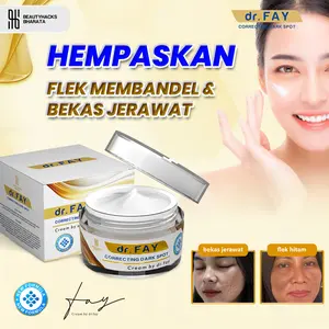 Correcting Dark Spot - dr. FAY Cream - Penghilang Jerawat dan Bopeng/Bekas Jerawat Wajah