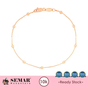 Gelang Emas Jedar Rose Gold 10K Semar Nusantara