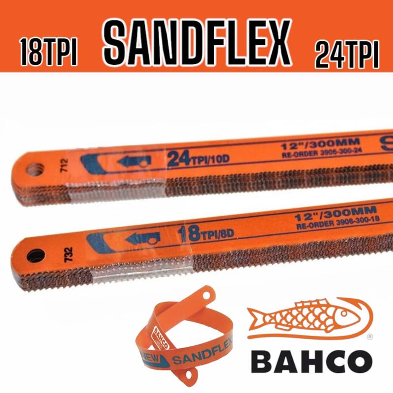Bahco Hacksaw Blades Sandflex Bi-Metal 300mm 12
