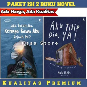 Paket 2 Buku Motivasi | Jika Bukan Aku Kenapa bawa Aku Sejauh Ini + Aku Titip Dia Ya