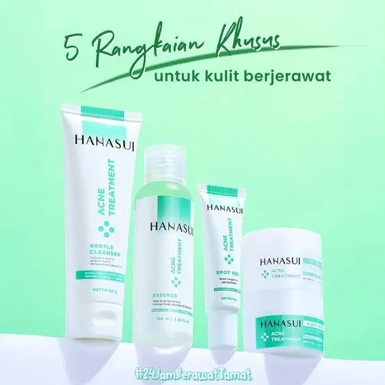 HANASUI PAKET ACNE TREATMENT