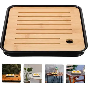 Tatakan Teh China Bamboo Tea Tray CT371