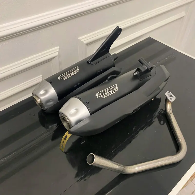 Knalpot Original Over Tech Suara Full Bass Gerung Adem/ulem Beat Vario Pcx Nmax Aerox Mio Scoopy Foto Kendaraan Motorcycle Tempat Tameng knalpot adem ngebass beat fi 1