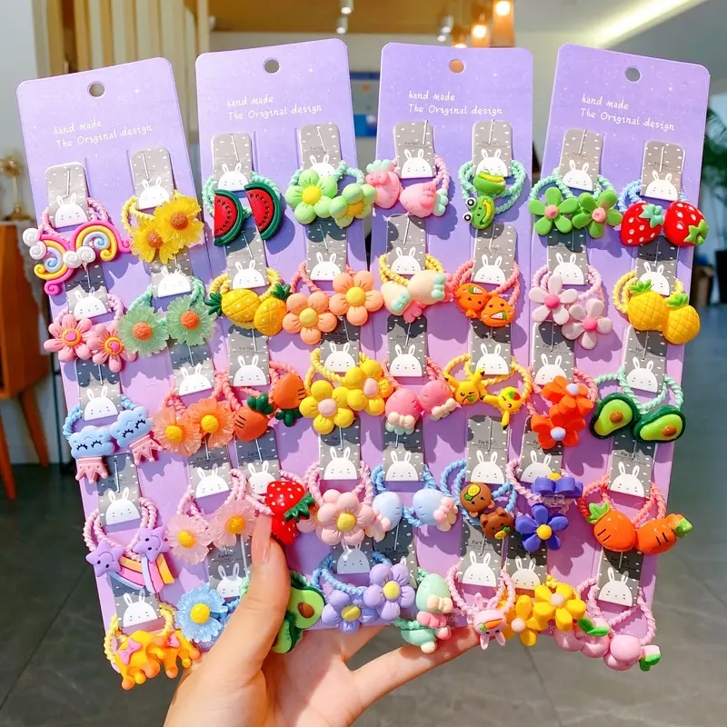 20-Piece Set Hair Tie For Kids Hair Tie For Baby Girl Set Hair Accessories
