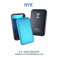 Gambar NYK Casing Hard Disk SSD External Case 2.5" Sata USB 3.0 RANDOM COLORS dari NYK Indonesia Kota Administrasi Jakarta Pusat 5 Tokopedia