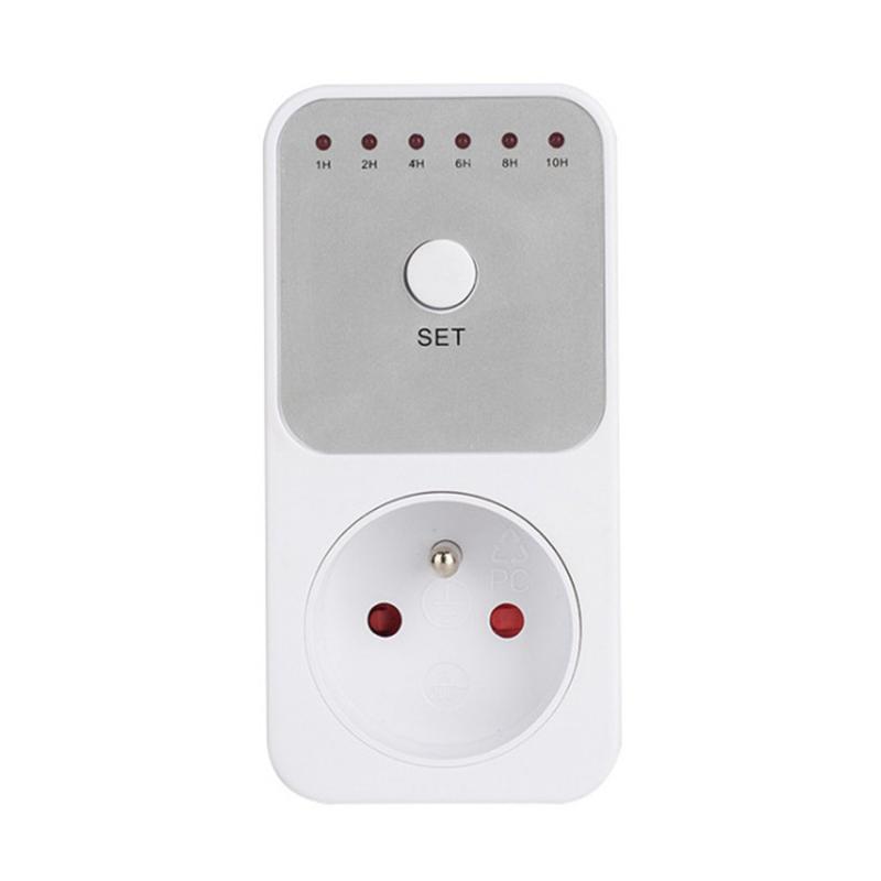 1~10 Hours Countdown Timer Plug-in Socket Intelligent Time Setting ...