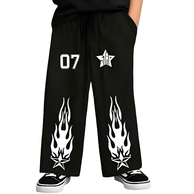 Celana Panjang Skena Gombrang Anak Usia 8-12 Tahun - Celana Stars Pants Anak Laki - Laki Unisex Gaya Terbaru - Jogger Celana Panjang Baggy Sweatpants Anak Terlaris