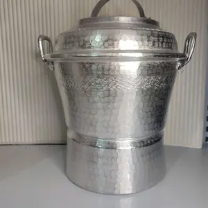 Panci Kukusan Motif Cantik Serbaguna Alumunium Asli Garut dengan Desain Unik Aluminium