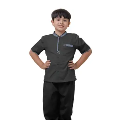 Baju Koko Anak premium model akhtar couple kekinian terbaru 6